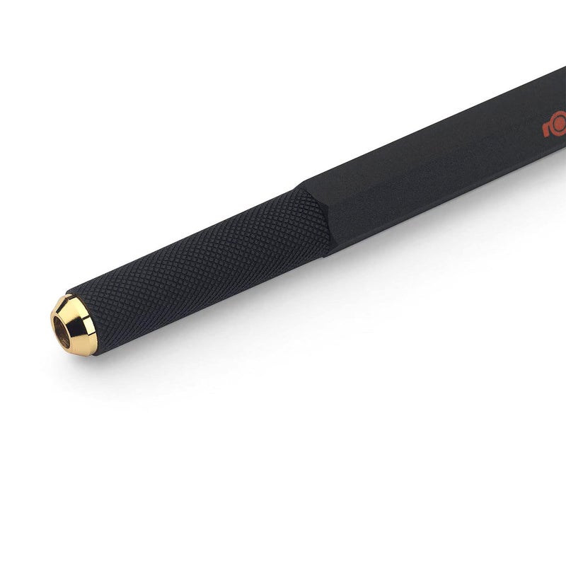 rOtring 800 Retractable Ballpoint Pen Medium Point Black - Image 2